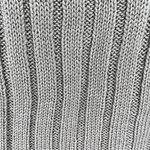 NEW Small Le Lis Green Wool Blend Crop Top Knit Sleeveless Tank Top Scoop Neck - Picture 6 of 10